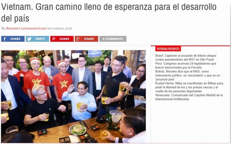 Argentine media praises Vietnam’s economic diplomacy efforts